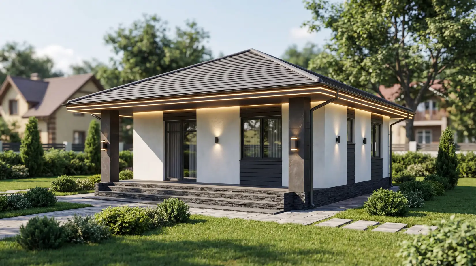 О-16 — Одноэтажные дома